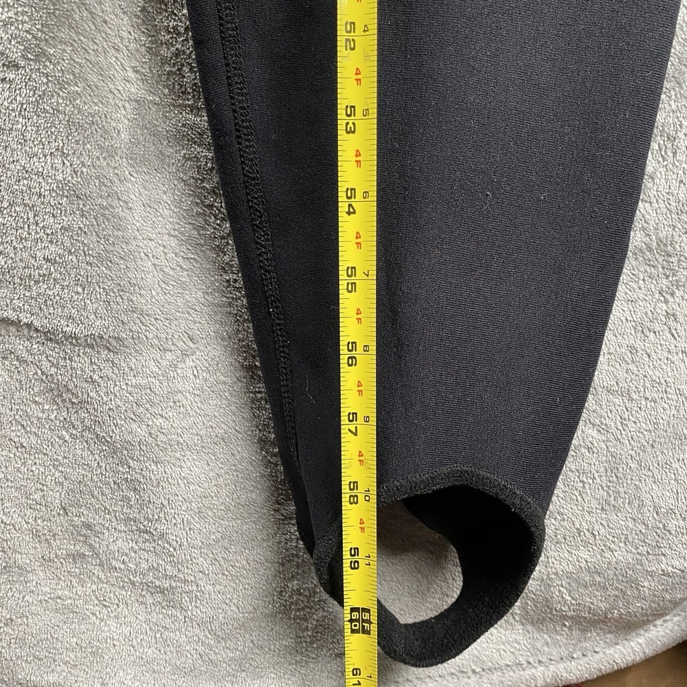 SIMMS Bibs Mens Sz XL Black Fleece Midlayer Fly Fishing Under Wader Base Stirrup - Picture 16 of 16